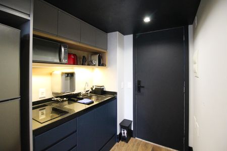 Studio à venda com 31m², 1 quarto e sem vagaCozinha