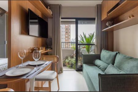 Sala de apartamento à venda com 1 quarto, 29m² em Barra Funda, São Paulo