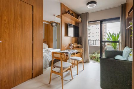 Sala de apartamento à venda com 1 quarto, 29m² em Barra Funda, São Paulo