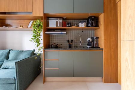 Sala de apartamento à venda com 1 quarto, 29m² em Barra Funda, São Paulo