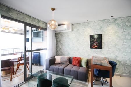 Sala de kitnet/studio para alugar com 1 quarto, 41m² em Planalto Paulista, São Paulo