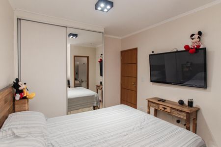 Suíte 1 de casa de condomínio à venda com 2 quartos, 70m² em Vila Mazzei, São Paulo