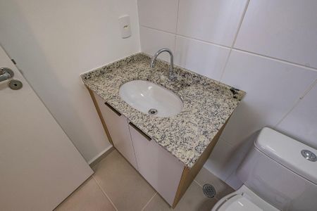 Studio para alugar com 25m², 1 quarto e sem vaga Studio para alugar com 25m², 1 quarto e sem vagaBanheiro