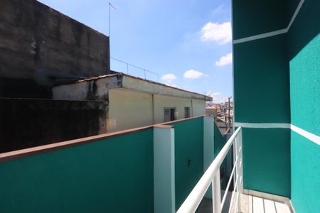 Varanda da Suíte 1 de casa de condomínio para alugar com 2 quartos, 70m² em Jardim Tiete, São Paulo