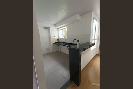 Cozinha de apartamento para alugar com 2 quartos, 44m² em Santa Cruz, Rio de Janeiro