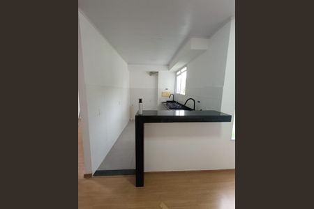Cozinha de apartamento para alugar com 2 quartos, 44m² em Santa Cruz, Rio de Janeiro