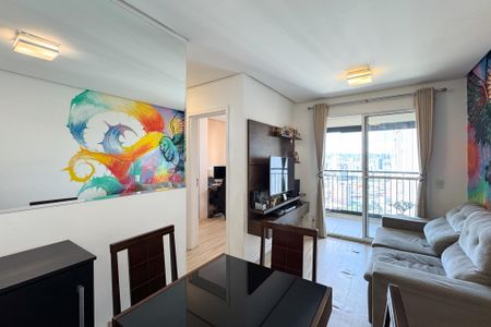 Sala de apartamento à venda com 2 quartos, 54m² em Jardim Olavo Bilac, São Bernardo do Campo