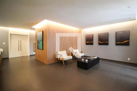 Apartamento à venda com 35m², 1 quarto e 1 vaga Apartamento à venda com 35m², 1 quarto e 1 vagaHall social