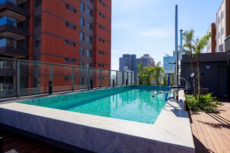 Studio para alugar com 27m², 0 quarto e sem vagaPiscina