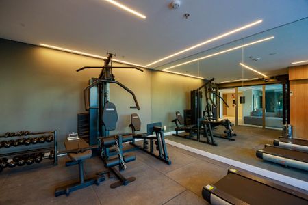 Studio para alugar com 27m², 0 quarto e sem vagaAcademia