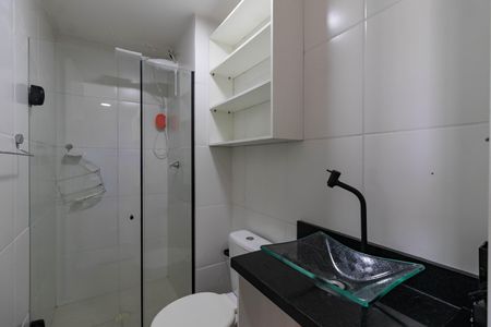 Apartamento para alugar com 38m², 2 quartos e sem vaga Apartamento para alugar com 38m², 2 quartos e sem vagaBanheiro