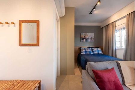 Studio para alugar com 24m², 1 quarto e sem vaga