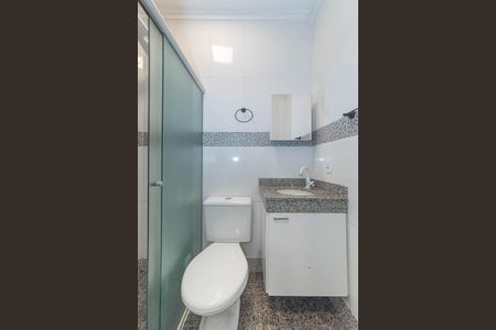 Banheiro de kitnet/studio para alugar com 1 quarto, 9m² em Brooklin, São Paulo