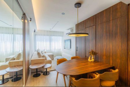 Sala de apartamento para alugar com 1 quarto, 45m² em Auxiliadora, Porto Alegre