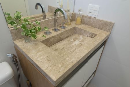 Apartamento para alugar com 73m², 2 quartos e 1 vagaBanheiro da Suíte 1