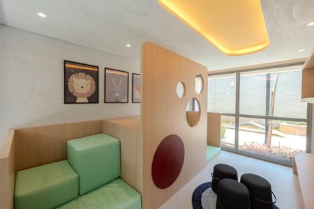 Apartamento à venda com 25m², 1 quarto e sem vaga Apartamento à venda com 25m², 1 quarto e sem vagaÁrea comum - Brinquedoteca