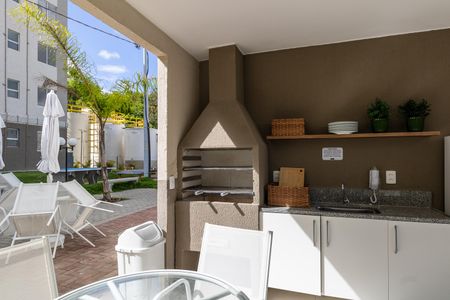 Apartamento para alugar com 41m², 2 quartos e 1 vagaÁrea comum - Churrasqueira