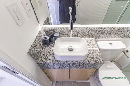Apartamento para alugar com 35m², 2 quartos e sem vagaBanheiro