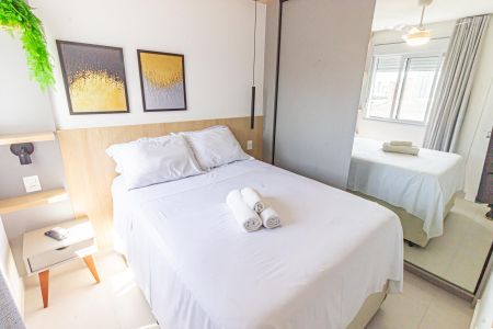 Quarto 1 de apartamento para alugar com 2 quartos, 35m² em Brás, São Paulo