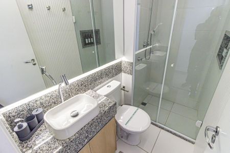 Apartamento para alugar com 35m², 2 quartos e sem vagaBanheiro