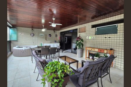 Varanda  de apartamento à venda com 3 quartos, 184m² em Recreio dos Bandeirantes, Rio de Janeiro