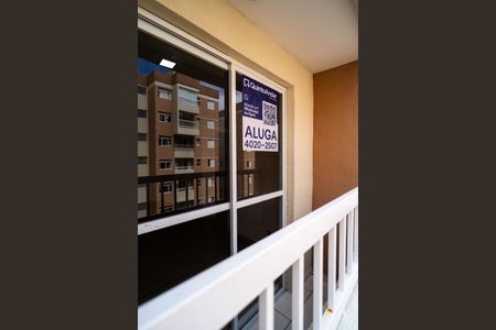 Varanda da Sala de apartamento para alugar com 2 quartos, 56m² em Vila Hortência, Sorocaba