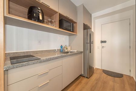 Studio para alugar com 24m², 1 quarto e sem vagaCozinha