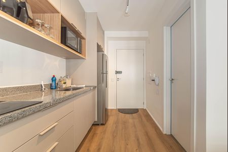 Studio para alugar com 24m², 1 quarto e sem vagaCozinha