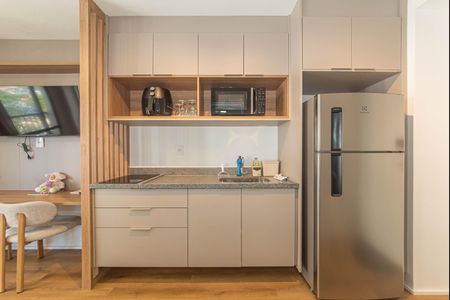 Studio para alugar com 24m², 1 quarto e sem vagaCozinha