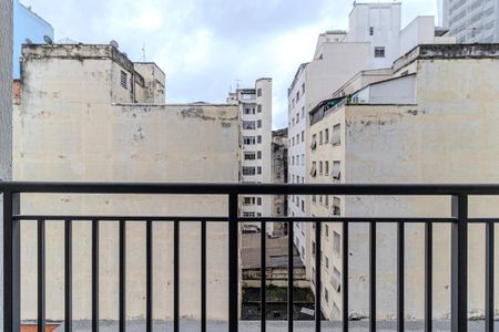 Studio à venda com 26m², 1 quarto e sem vagaVaranda