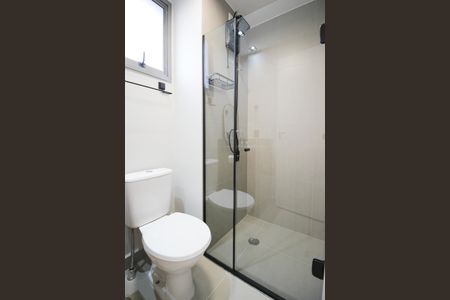 Banheiro de kitnet/studio para alugar com 1 quarto, 25m² em Vila Olímpia, São Paulo