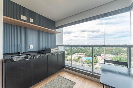 Varanda de apartamento para alugar com 2 quartos, 70m² em Santo Amaro, São Paulo