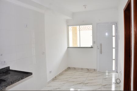 Detalhe - Sala e Cozinha de apartamento para alugar com 1 quarto, 65m² em São Domingos, São Paulo