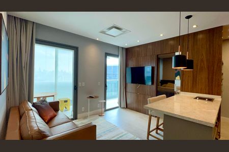 Sala de apartamento para alugar com 2 quartos, 66m² em Pinheiros, São Paulo