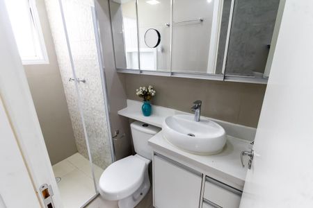 Banheiro de apartamento para alugar com 2 quartos, 42m² em Jardim das Palmas, São Paulo