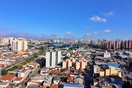 Sala Vista  de apartamento à venda com 1 quarto, 54m² em Anchieta, São Bernardo do Campo