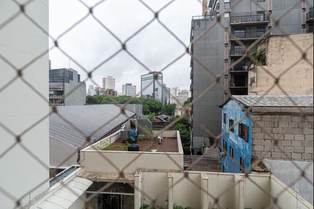 Studio para alugar com 30m², 1 quarto e 1 vagaVista da Varanda do Quarto