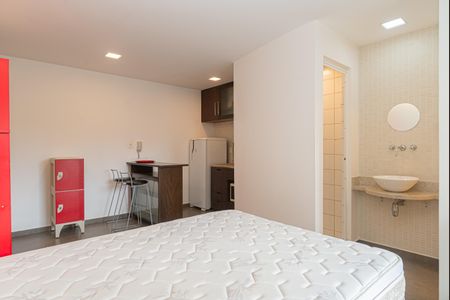 Studio para alugar com 30m², 1 quarto e 1 vagaQuarto