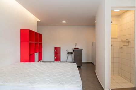 Studio para alugar com 30m², 1 quarto e 1 vagaQuarto