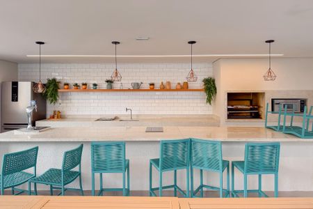Apartamento à venda com 81m², 2 quartos e 2 vagasChurrasqueira