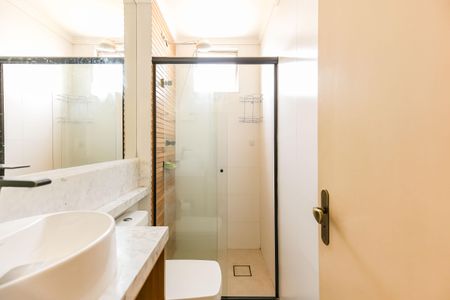 Banheiro de apartamento para alugar com 2 quartos, 54m² em Jardim Pinheiros, São Paulo