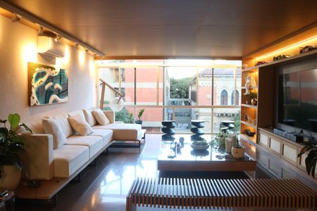 Sala de apartamento à venda com 3 quartos, 200m² em Perdizes, São Paulo