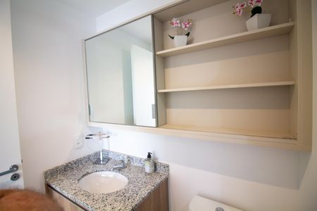 Apartamento à venda com 63m², 2 quartos e 1 vagaBanheiro da Suíte