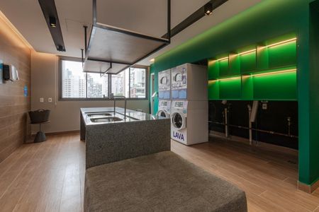 Studio à venda com 25m², 1 quarto e sem vaga Studio à venda com 25m², 1 quarto e sem vagaLavanderia