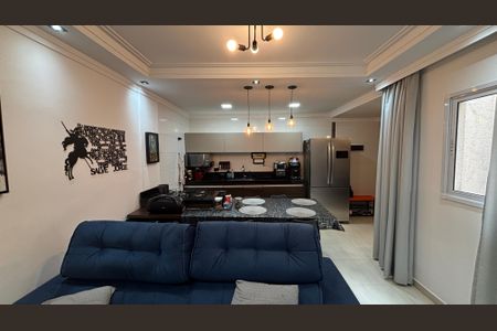 Sala - Sala de Jantar de apartamento à venda com 2 quartos, 92m² em Vila Floresta, Santo André