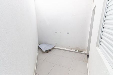 Varanda e Área de Serviço de apartamento para alugar com 1 quarto, 44m² em Parque da Mooca, São Paulo