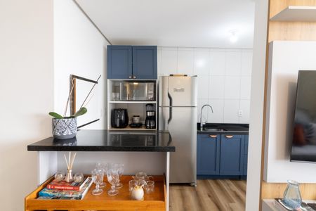 Cozinha de apartamento à venda com 3 quartos, 75m² em Partenon, Porto Alegre
