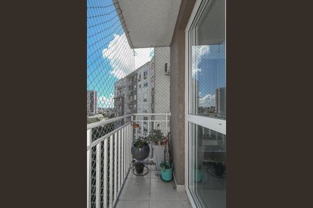 Varanda da Sala de apartamento para alugar com 3 quartos, 72m² em Jardim Itu, Porto Alegre