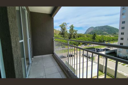 Varanda  de apartamento para alugar com 2 quartos, 54m² em Barra Olímpica, Rio de Janeiro