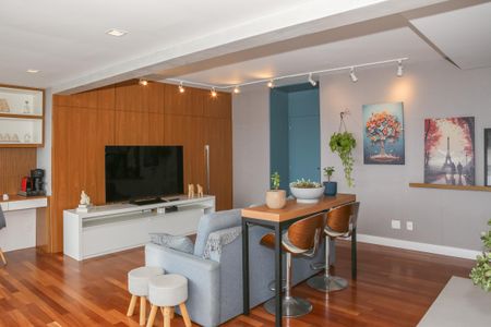 Sala de apartamento à venda com 2 quartos, 97m² em Vila Anastácio, São Paulo